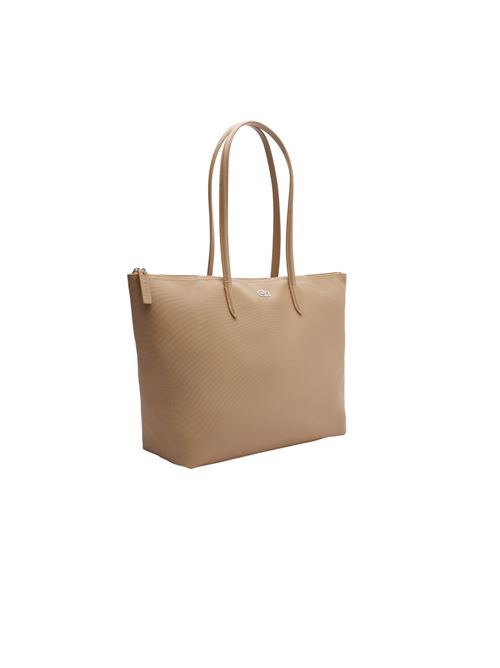 barsa a spalla lacoste | NF1888C87 BEIGE